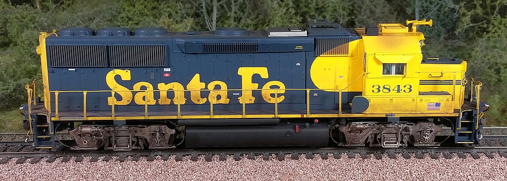Gregg Fuhriman HO ATSF GP50 3843