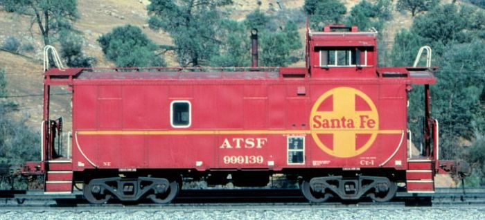 Gregg Fuhriman HO ATSF Ce-1 waycar 999131